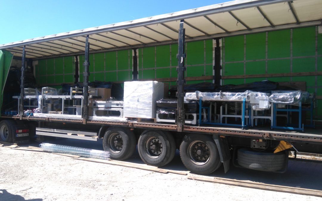 Another delivery of machines for the customer